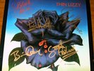 THIN LIZZY 'BLACK ROSE - A ROCK LEGEND' VINYL RECORD 1979 - AUTOGRAPHED