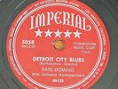 78 Fats Domino IMPERIAL 5058   V++  R&B