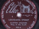 Blues 78 CLISTON (CLIFTON) CHANIER Louisiana Stomp ELKO HEAR