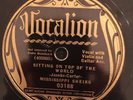 VOCALION Mississippi Sheiks SITTING ON TOP OF THE WORLD 1929 of Okeh  78 rpm  E