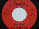 R&B Doo Wop THE HI-TENSIONS w/DOWNBEATS The Clock AUDIO  201 Original HEAR 45