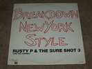 RUSTY P THE TOE JAMMER Breakdown New York Style 12