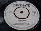 GOLDIE Going Back ORIGINAL 1966 UK Immediate 45 Andrew Oldham RARE Withdrawn?