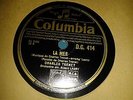 CHARLES TRENET : LA MER / DE LA FENETRE D 'EN HAUT.  UK.78rpm (1946)
