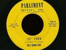 ROCKABILLY HOT ROD VOCAL b/w SURF INSTRO--PILT DOWN FIVE- 32 FORD - PARLIMENT