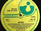 Greatest show on earth LP Horizons UK Harvest 1st press plllllllllllllllllllllll