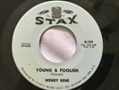WENDY RENE 'Bar-B-Q/Young & Foolish' Orig US Stax-159 Funk/Northern Soul 45