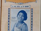 78 RPM - Bessie Smith - Oh Daddy Blues - Clarence Williams sheet music 1923 Jazz