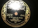 E TOM GERUNOVICH and His Roof Garden Orchestra AM I BLUE / LET ME HAVE MY DREAMS