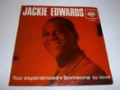 JACKIE EDWARDS - TOO EXPERIENCED 45 RARE NORWAY PS SKA ROCKSTEADY - LISTEN