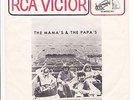 MAMAS And The PAPAS 45 & Canada RCA Rare Promo PS Picture Sleeve - Dedicated