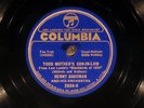 78 RPM -- Benny Goodman Orch. (Billie Holiday's 1st), Columbia 2856, E/EE+ Jazz
