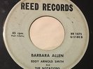 EDDY ARNOLD SMITH & THE NOTATIONS Barbara Allen 45 Reed rockabilly hear