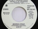 Country Promo Nm  45 George Strait - Amarillo By Morning / Amarillo By Morning O