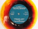 HEAR - 1962 SERGEANTS THREE RADIO SPOT 45 - COLORED VINYL Rat Pack SINATRA Dean