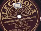 Lewis Ruth Band 1931 : Mein lieber Schatz, bist du aus Spanien ? + Ein spanische