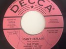 The Who 45 PROMO I Can't Explain