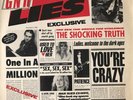 GUNS N' ROSES - G N' R Lies (LP) (Uncensored Inner) (VG/VG)