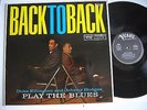 BACK TO BACK Duke Ellington & Johnny Hodges Play The Blues Stereo 2504 503