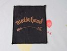 Original MOTORHEAD 1980's Lemmy Over Kill Sew on Badge / Patch no 2