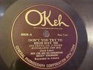 Jack Linx And His Birmingham Society Serenaders -Don't You Try To High Hat Me