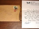 ORIGINAL BEATLES OFFICIAL FAN CLUB INTRODUCTORY WELCOME LETTER 1963 W/ ENVELOPE