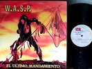 Import Test Pressing WASP Last Command RaRe LP Heavy Metal W.A.S.P Demo