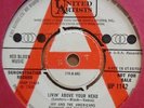 JAY AND THE AMERICANS LIVIN ABOVE YOUR HEAD OG UK UNITED ARTISTS 45 DEMO CLIP