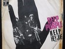 DEEP PURPLE: Help / Hey Joe   RARE 1969 FRENCH ODEON PS   psych   Beatles