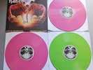 Iron Maiden - Live At Donington Pink / Green Vinyl Triple LP Fold Over Sleeve
