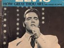 Elvis Presley How Great Thou Art - RCA 45 Rpm Single- Photo Sleeve Only - Rare