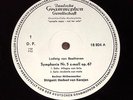 BEETHOVEN Symphony No.5 KARAJAN 1stPress 1962 WHITE LBL PROMO DGG MINT