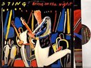 STING bring on the night (1st uk & inners) DOUBLE LP EX/EX- BRING 1 jazz-rock