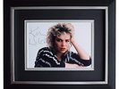 Kim Wilde SIGNED 10x8 FRAMED Photo Autograph Display Music Memorabilia COA
