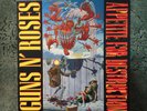 Guns N' Roses Appetite for Destruction vinyl LP 1987 banned cover& sticker sheet