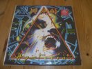 DEF LEPPARD HYSTERIA UK 1ST PRESS VINYL LP STICKERED SLEEVE HYSLP 1 A-2U INNER