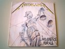 METALLICA And Justice For All - 2 LP  1st 1988 Vertigo - Lyrics inner