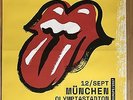 ROLLING STONES  -  MÜNCHEN 2017 + orig. KONZERT PLAKAT - CONCERT POSTER 84x59 cm