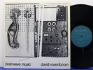 DAVID ROSENBOOM Brainwave Music LP RARE PRIVATE Electronic Avant Garde HEAR