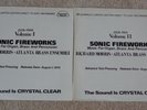 Vol 1-2 Sonic Fireworks Audiophile Promo Record Album Crystal Clear High Grade