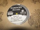 CAMPUS CUT-UPS EDISON DIAMOND DISC 80 RPM RECORD 52616 BALLIN THE JACK NOS M-
