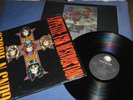 GUNS n' ROSES APPETITE FOR DESTRUCTION 1987 GEFFEN/BMG LP INNER,Shrink,lies,use