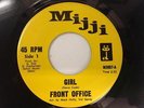 FRONT OFFICE 45: Girl / Wow, Mijji Records Soul