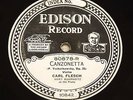 CARL FLESCH violin- Edison DD #80878- Canzonetta/ Slavonic Dance no. 1