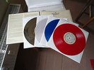 THRICE original limited 3.000 brown  blue red clear 4x 10