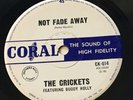 THE CRICKETS feat BUDDY HOLLY - Not Fade Away. Australian Vinyl 7