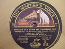 D 1518/20 Haydn Cello Concerto / Guilhermina Suggia 3 x 78rpm