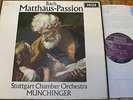 SET 288-91 Bach St. Matthew Passion / Munchinger etc. 4 LP box