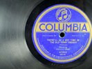 Prince's Band -Ragtime Columbia 78 RPM - Hot Time In The Old Town Tonight A5