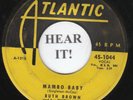 Ruth Brown R&B 45 (Atlantic 1044) Mambo Baby /Somebody Touched Me